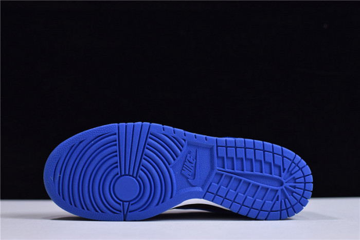 nike dunk low retro black hyper cobalt (2021) dd1391-001