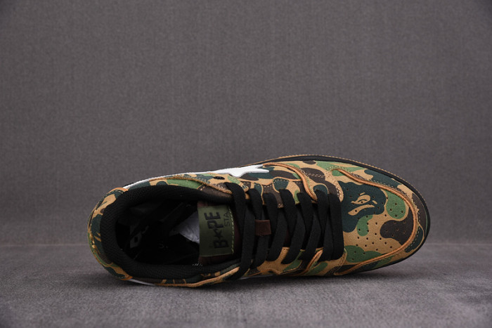 a bathing ape bape sta low copshoe bp-025