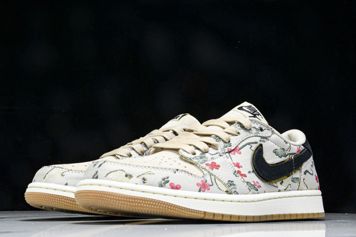Rui Hachimura x Air Jordan 1 Low OG Oatmeal HV8293-100