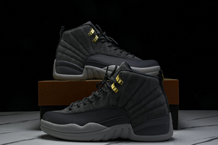 jordan 12 retro dark grey - 130690-005