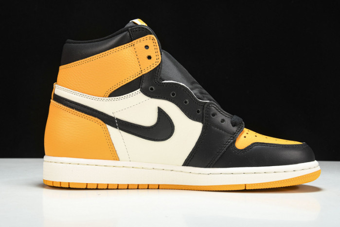 air jordan 1 high og "yellow toe" 555088-711