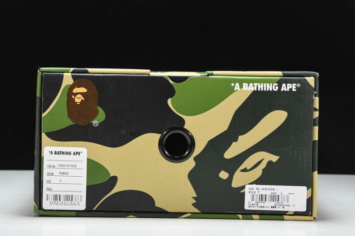 a bathing ape bape sta low copshoe bp-043