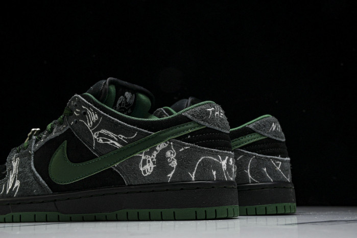 there skateboards x nike sb dunk low hf7743-001