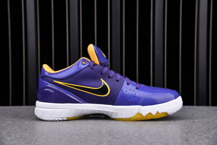 nike kobe 4 protro undefeated los angeles lakers - cq3869-500