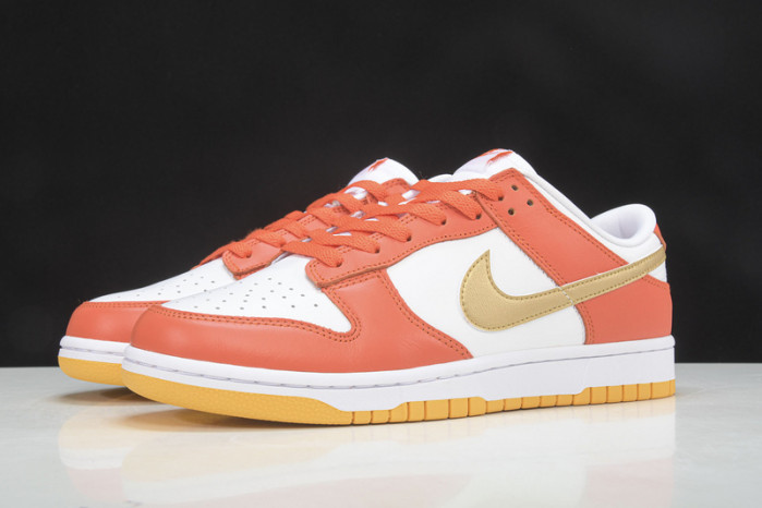 nike dunk low golden orange dq4690-800