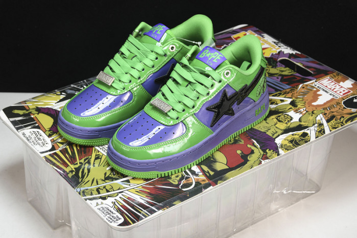 a bathing ape bape sta low copshoe bp-196