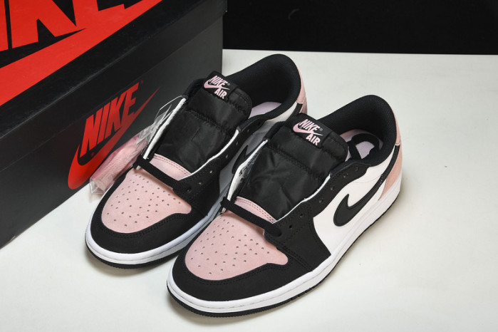 jordan 1 low og bleached coral (gs) - cz0858-061