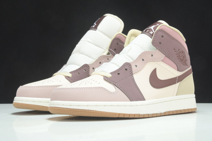 jordan 1 mid se dark pony smoky mauve - do7440-821