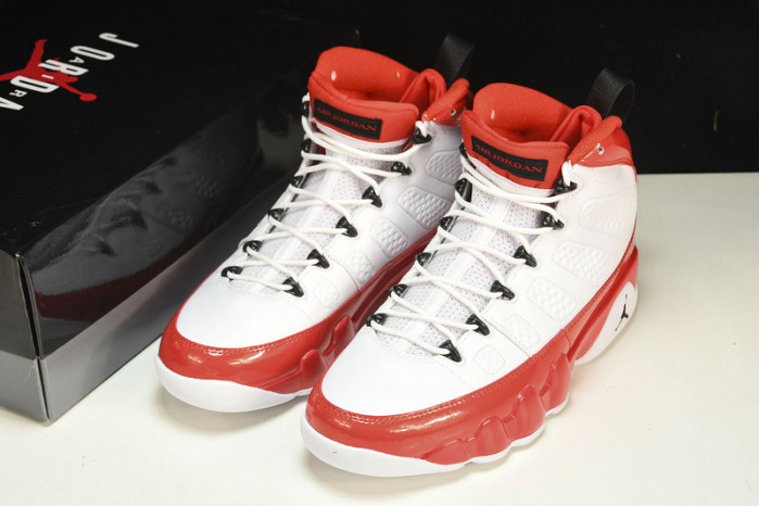 jordan 9 retro white gym red - 302370-160