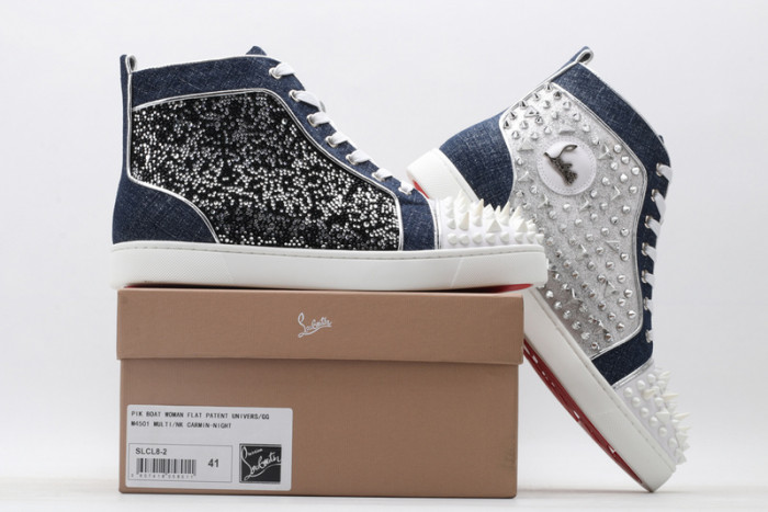 Ch**an louboutin sneakers kickze cl-1