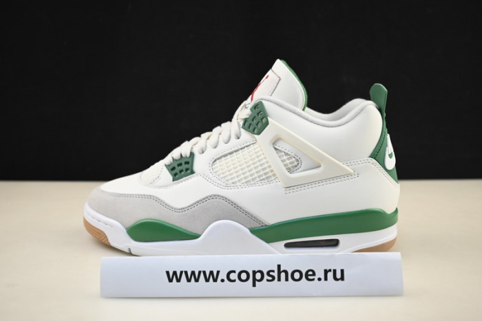 jordan 4 retro sb pine green - dr5415-103