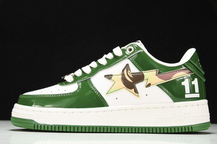 a bathing ape bape sta low copshoe bp-060