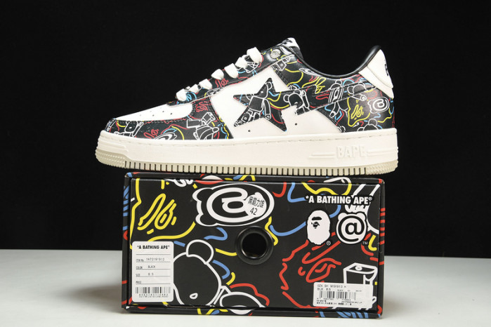 a bathing ape bape sta low copshoe bp-182