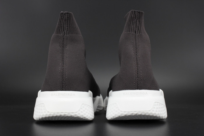 bl stretch mesh high top sneaker grey 458653