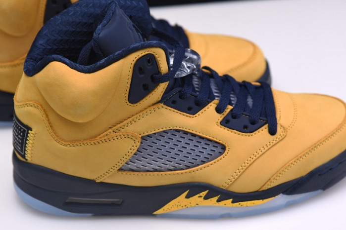 jordan 5 retro michigan (2019) - cq9541-704