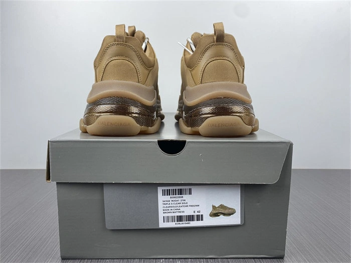 Comfortable BLCG Triple S Clear Sole Brown  541624 W2GA1 4444