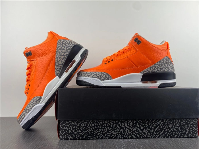 Practical Jordan 3 Retro Orange CT8532- 3833