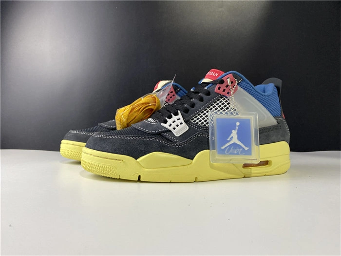 Jordan 4 Retro Union Off Noir DC9533- ModernLook 3872