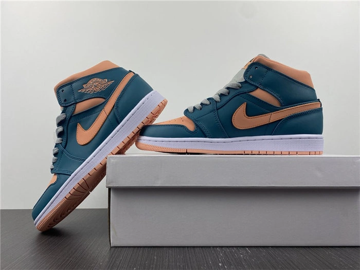 AllSeason Jordan1 Mid Dark Teal Green BQ6472- 3713