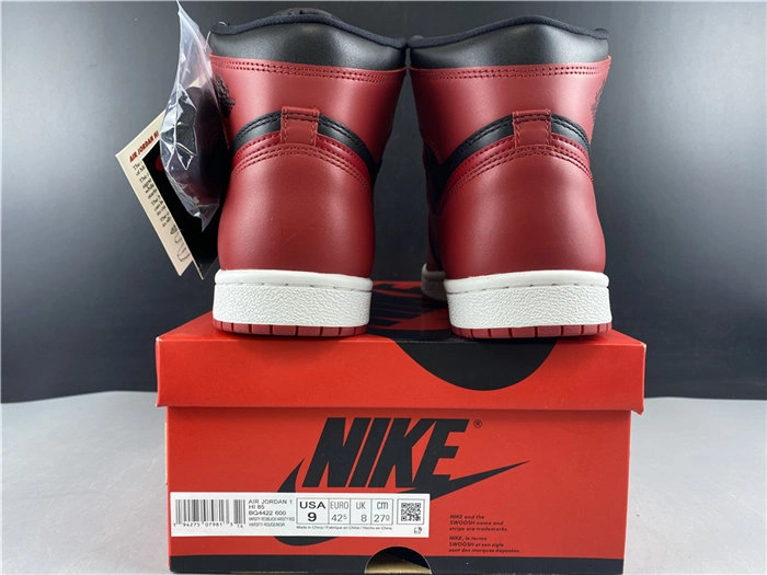 Stretchable Jordan1 Retro 85 Varsity Red BQ4422- 3742