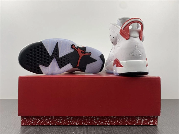 Comfortable Jordan6 Red Oreo CT8529- 4035