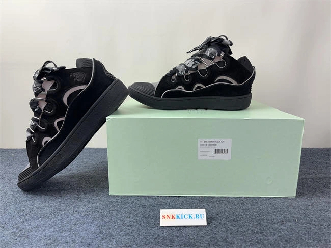 Lanvon Curb SneakerBlack Grey FM-SKRK11-REFL-P Versatile 811
