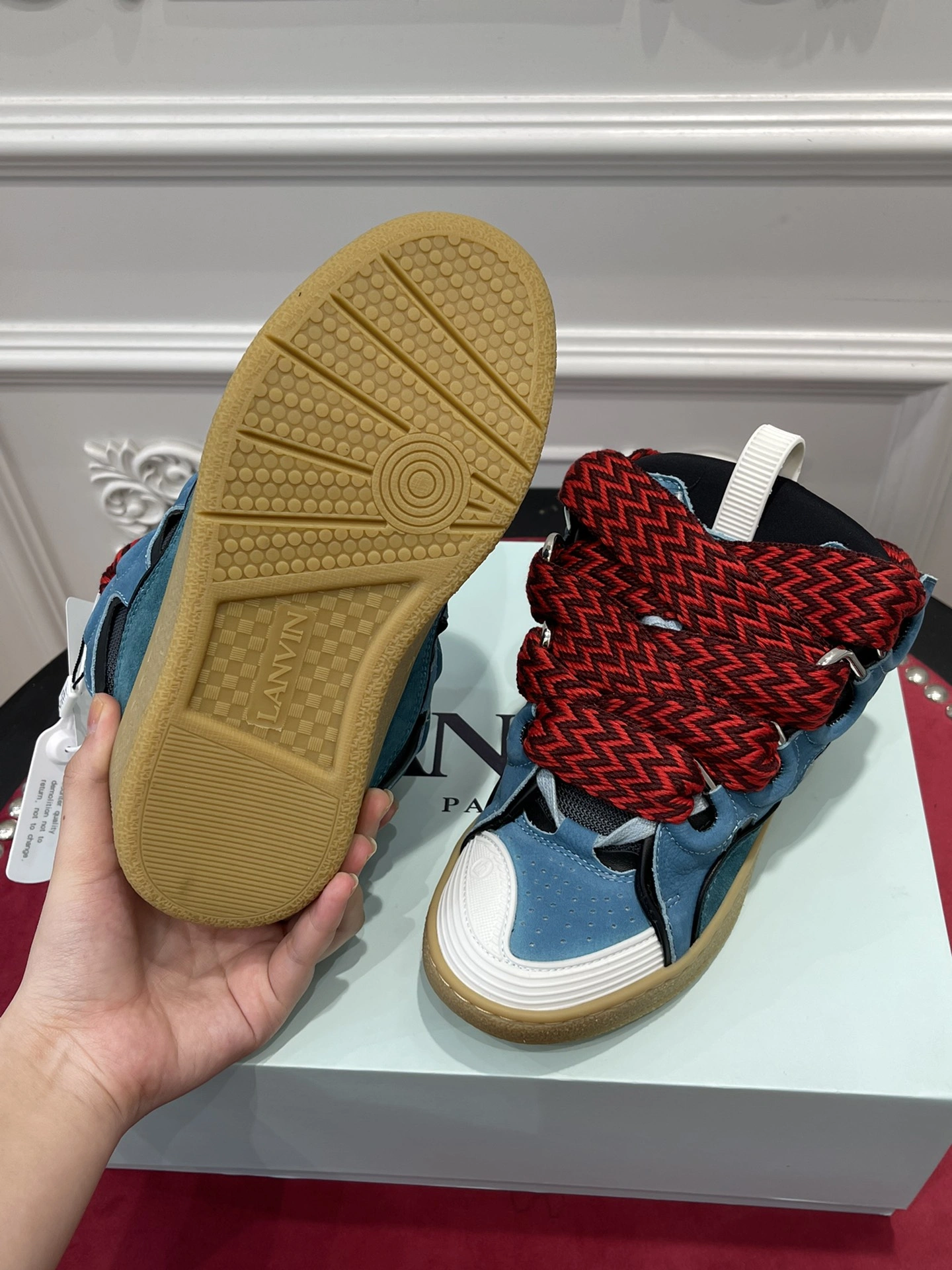 Lanvon Leather CurbBlue Grey FM-SKRK11-DRAG-A WellDesigned 831