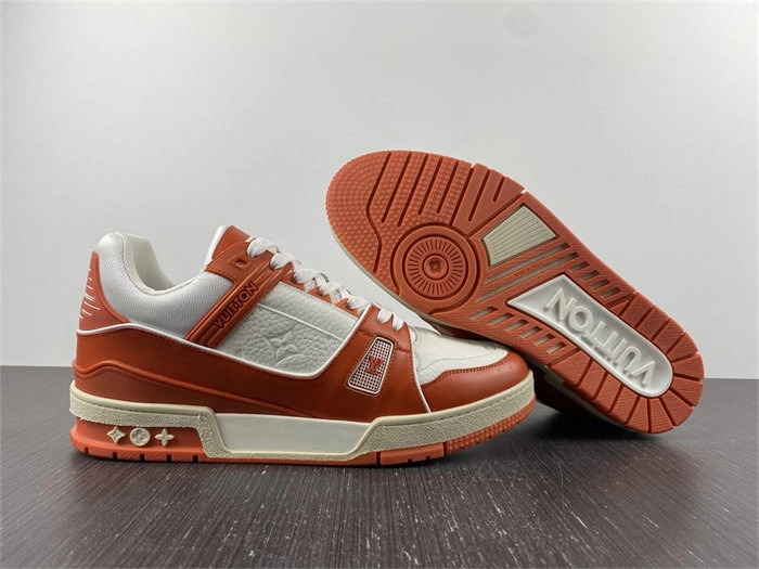 Luis Vitton LV Trainer Orange 1A811N ZeroBulk 2149