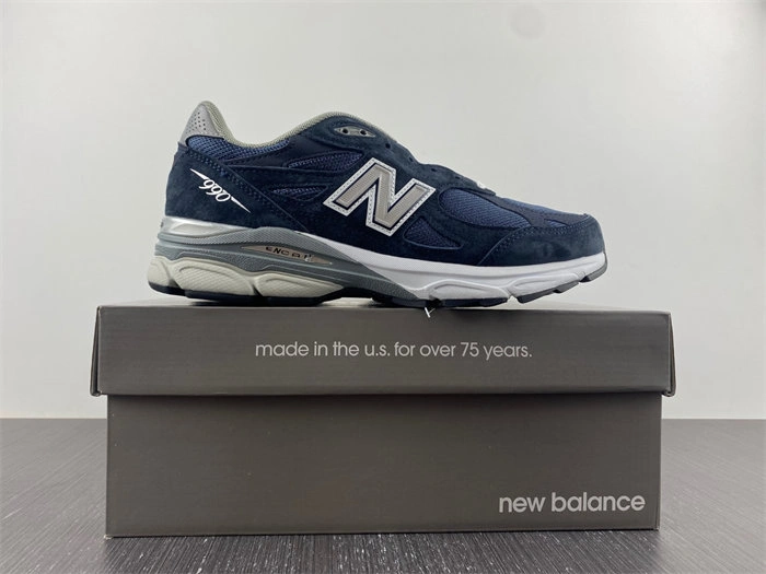New Balance 990v3 MiUSA Navy Denim M990NB QuickDry 5842