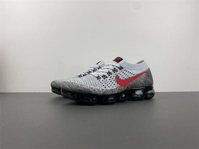 WaterResistant Nike Air VaporMax Platinum Red Black 849558- 5278
