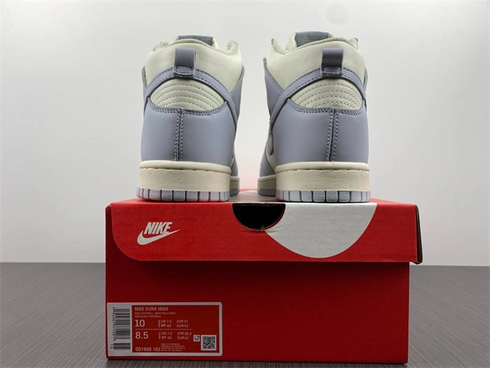 Nike Dunk High Sail Football Grey DD1869- Upgraded 4795