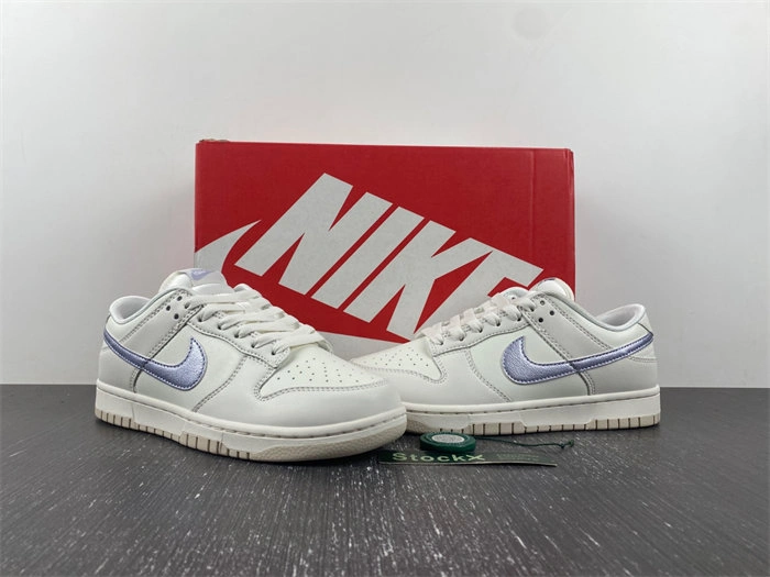 Nike Dunk Low ESS Sail Oxygen Purple DX5930- FastDry 4581