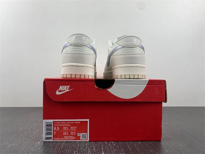 Nike Dunk Low ESS Sail Oxygen Purple DX5930- FastDry 4581