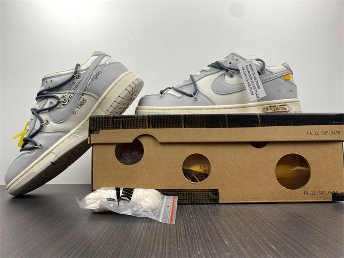 SmartChoice Nike Dunk Low Off-White Lot 41 DM1602- 5072