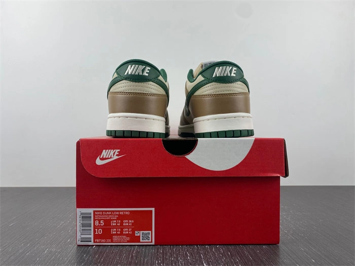 Durable Nike Dunk Low Retro Rattan Gorge Green FB7160- 4649