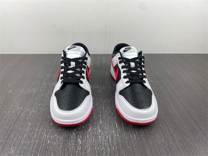 Nike Dunk Low Retro White Black University Red FD9762- SmoothTexture 4638