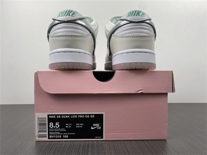 Popular Nike SB Dunk Low Diamond Supply Co White Diamond BV1310- 4842
