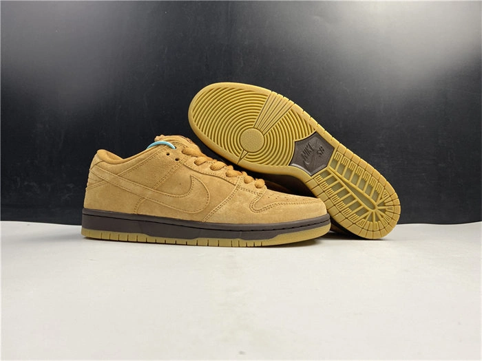 Sophisticated Nike SB Dunk Low Wheat BQ6817- 4913