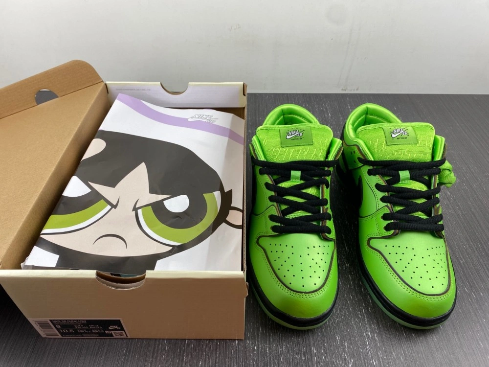 Nike SB Dunk Low x The Powerpuff Girls FZ8319- Breathable 4570