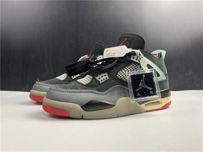 Seasonal OFF-WHITE x Air Jordan 4 CV9388- 5045
